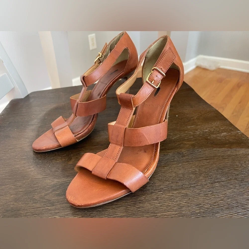 J. Crew heeled sandals